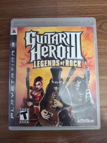 Guitar Hero III Legends of Rock PS3 Original Completo