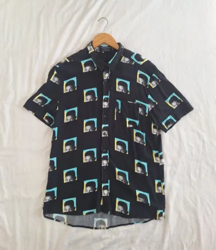 Camisa will smith baw clothing