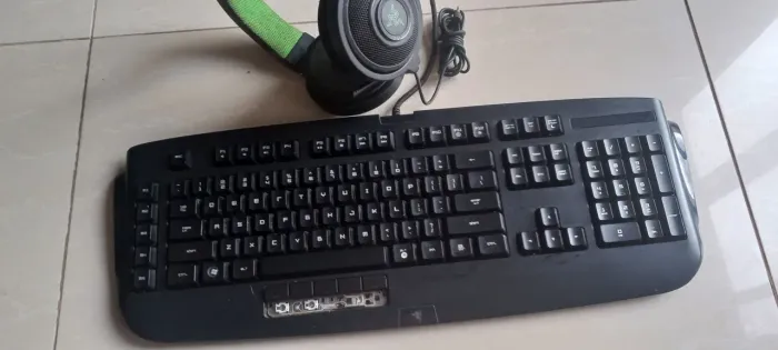 Kit game Razer usados leis tudo abaixo 