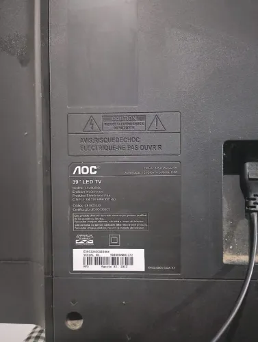 Tv aoc 39 com defeito 