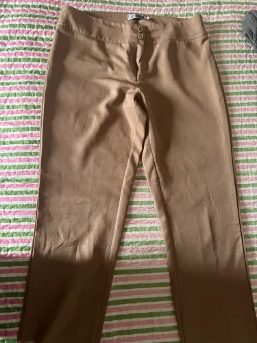 Calça marrom alfaiaria 