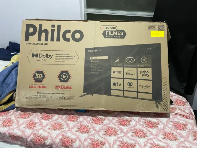 Tv smart 4k 50 polegadas