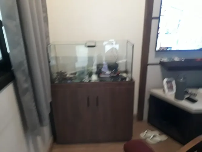 Vendo aquário completo pouquíssimo usado em perfeito estado