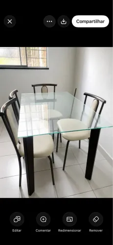 Mesa de 6 cadeiras