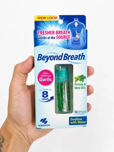 Beyond Breath 50 Cápsulas - Hálito Fresco de Dentro para Fora