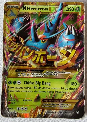 Carta Pokémon Mega Heracross Ex
