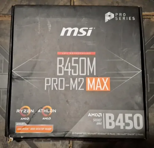 Placa-mãe AM4 MSI B450M PRO-M2 MAX