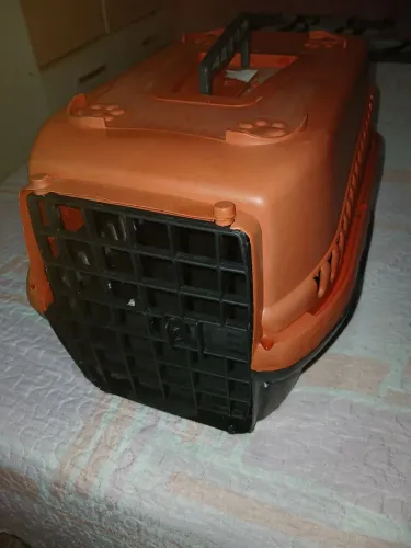 Caixa de transporte para cachorro