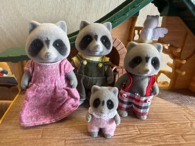 Sylvanian Families Guaxinins