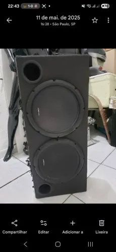 Caixa audiophonic vendo ou troco 