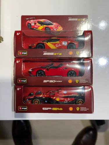 Miniaturas Ferrari Shell 2026 bluetooth