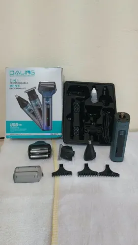 APARELHO DE BARBEAR 3 X 1 USB (NARIZ E OUVIDO, BARBA E VERILHA)