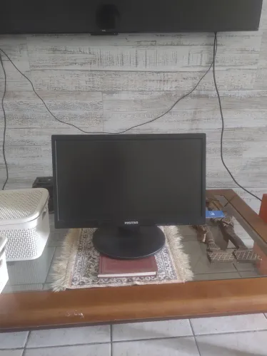 MONITOR 19.5 POL. LED HD+ DVI VGA - C/GARANTIA - ACEITO CARTÃO - AEE INFO