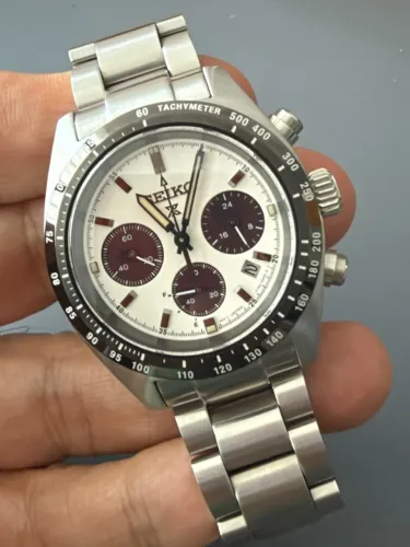 Relógio Seiko Panda Prospex Speedtimer SSC813