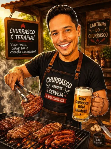 Churrasco , churrasqueiro 