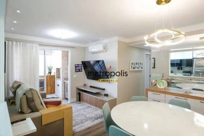 Apartamento à venda, 78 m² por R$ 820.000,00 - Santa Paula - São Caetano do Sul/SP