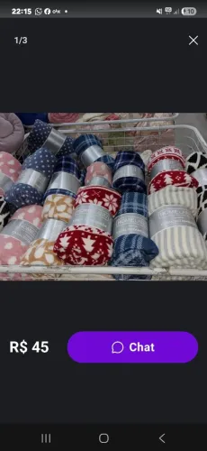 Bolsa 7 peças.