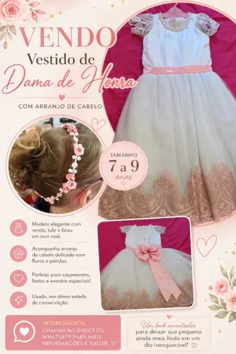 Vestiso de dama de honra