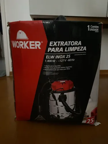  Extratora para Limpeza Worker ELW Inox 25 