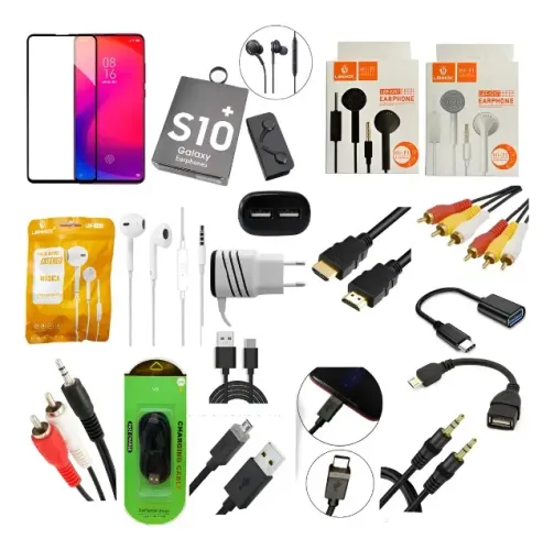 Kit Lojista 80 Acessórios top Para Celular Atacado Revenda