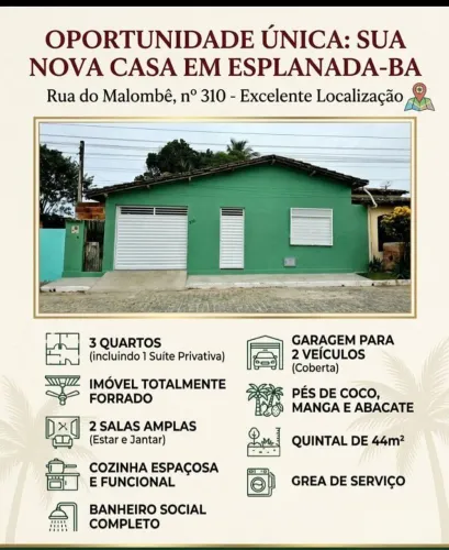 Grande oportunidade de ter sua casa. Bem arejada.