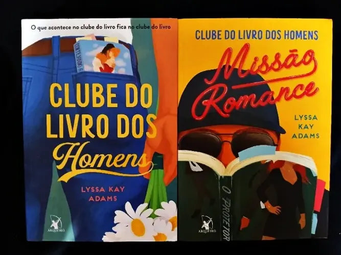 Livros - Clube do Livro dos Homens e Missão Romance - Lyssa Kay Adams