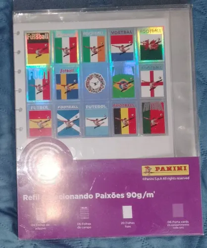 Refil de Caderno inteligente - By Panini Colecionando Paixões 