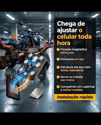 Vendo suporte de imã para motoboy 