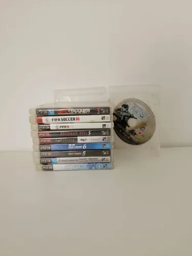 Lote 10 Jogos Playstation 3 - PS3.