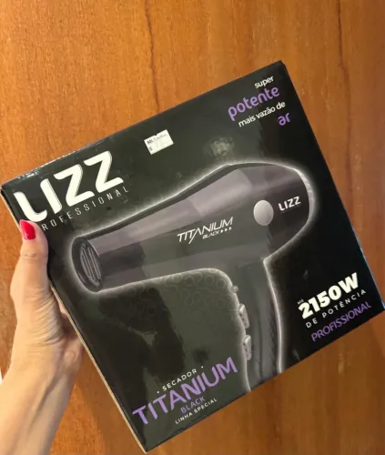 Secador profissional lizz titanium