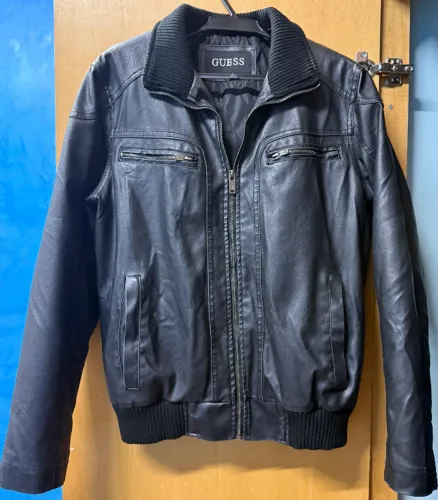 Jaqueta Guess Couro Masculina - Tamanho M