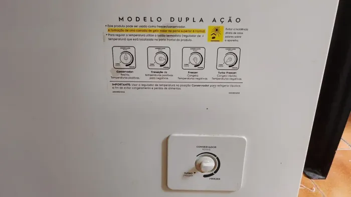 Vendo freezer de 400 l