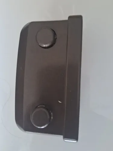 Contra Fechadura 1531 com batente para porta vidro/vidro