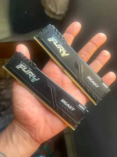 Memória RAM Kingston 32GB (2x16GB) DDR4 2666MHz CL16