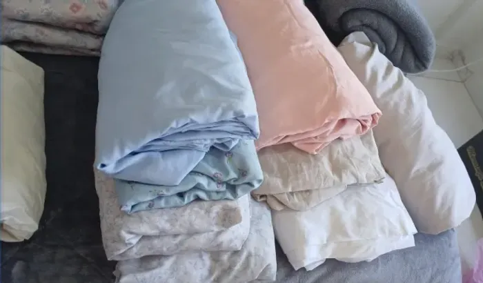 Lençol com elástico tamanho queen size - 8 unidades