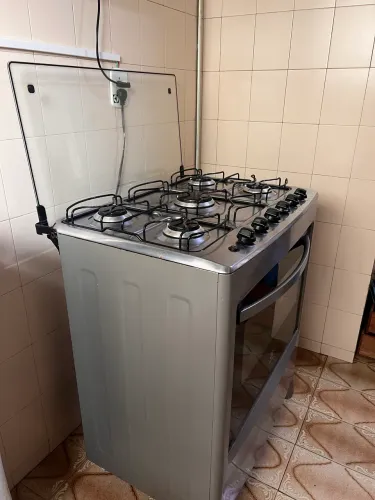 Fogão Electrolux 5 bocas inox - funcionando perfeitamente