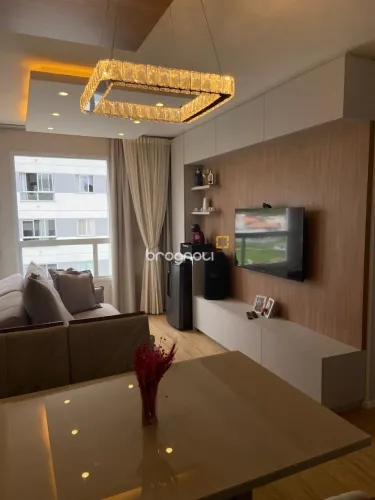 APARTAMENTO SENDO 2 DORMITÓRIOS SUITE , SEMI MOBILIADO COM LAZER COMPLETO EM BIGUAÇU!