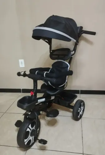 TRICICLO ZUPA BABY STYLE - PRETO