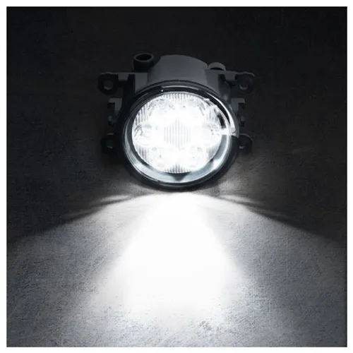 Par Farol Auxiliar C/ Led  Univers - C3 City CRV Duster Sandero Ka Ranger Triton Renegade