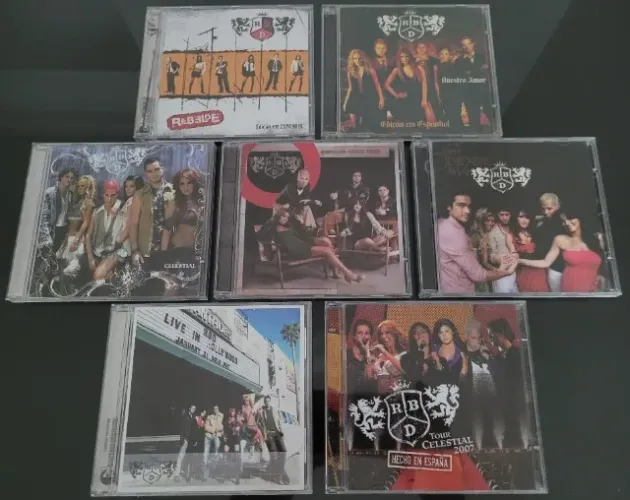 Coleção CDs RBD - originais
