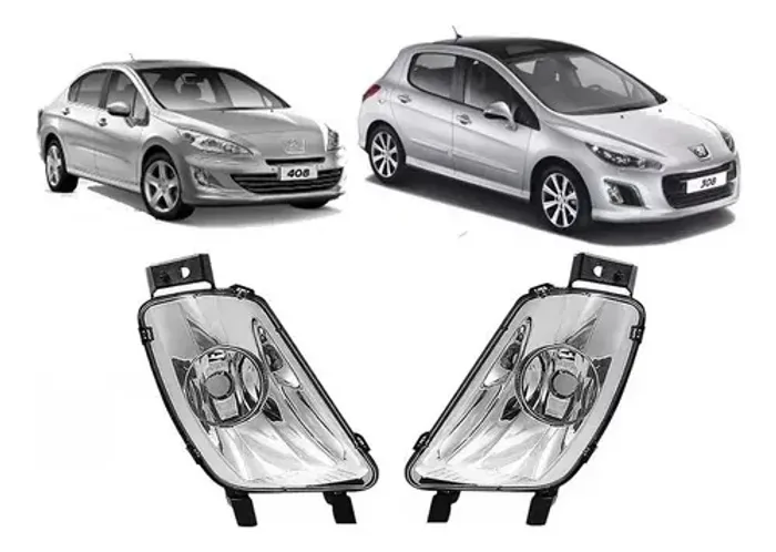 Farol Milha Neblina Peugeot 308 E 408 2012 14 2015 2016