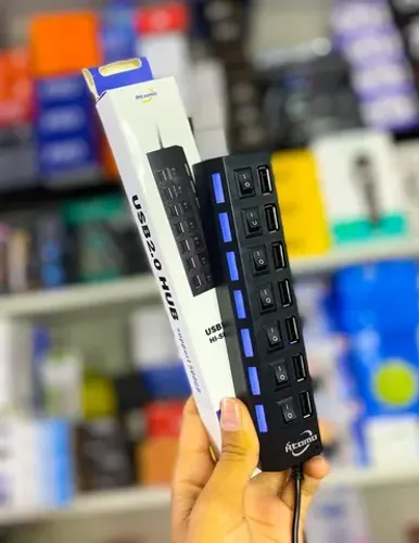 Expansor HUB USB 7 Saídas 