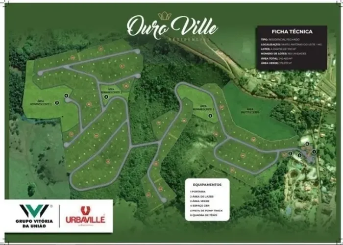 Lote na região de Ouro Preto Santo Antônio do Leite 
