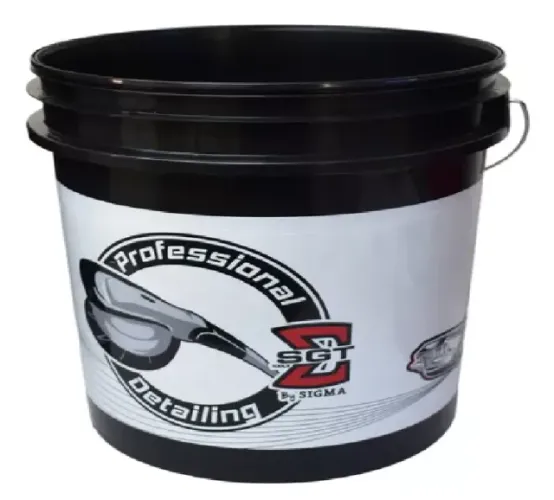 Balde Detailer Preto E Branco Sigma Tools
