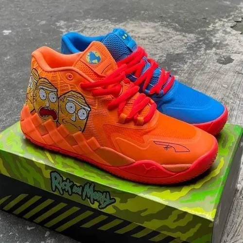 Puma MB.01 x Rick and morty "Orange Blue"