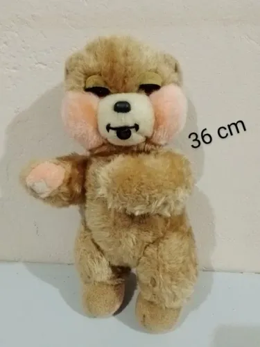Brinquedo Pelúcia urso Dorminhoco da Lionella anos 80 sem o travesseiro 