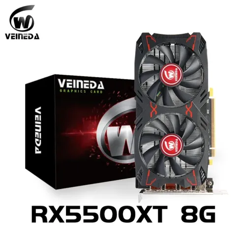 Placa de vídeo RX 5500XT 8GB Veineda