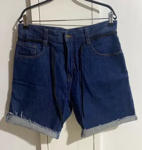 Osklen Bermuda Dark Jeans E