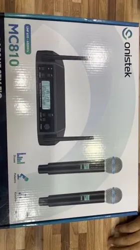 Kit De Microfone Profissional Da Onisteck
