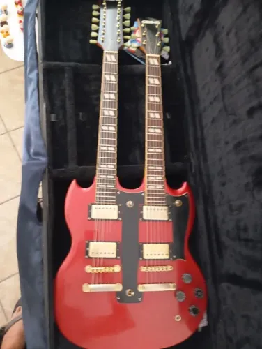 Guitarra GBS Pro dupla 6 e 12 cordas